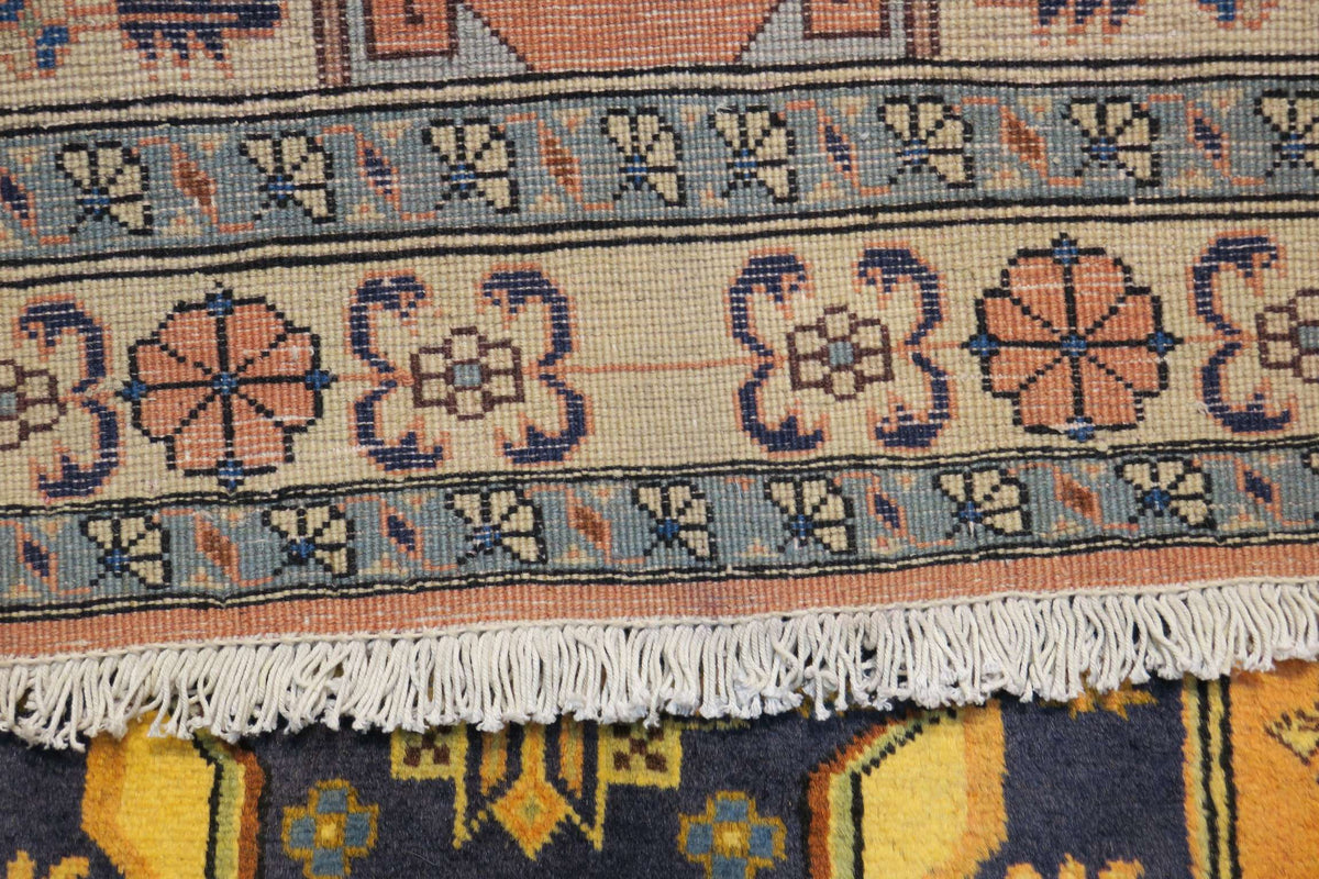 3' 4" x 4' 10" Vintage Ardabil Rug