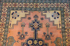 3' 4" x 4' 10" Vintage Ardabil Rug