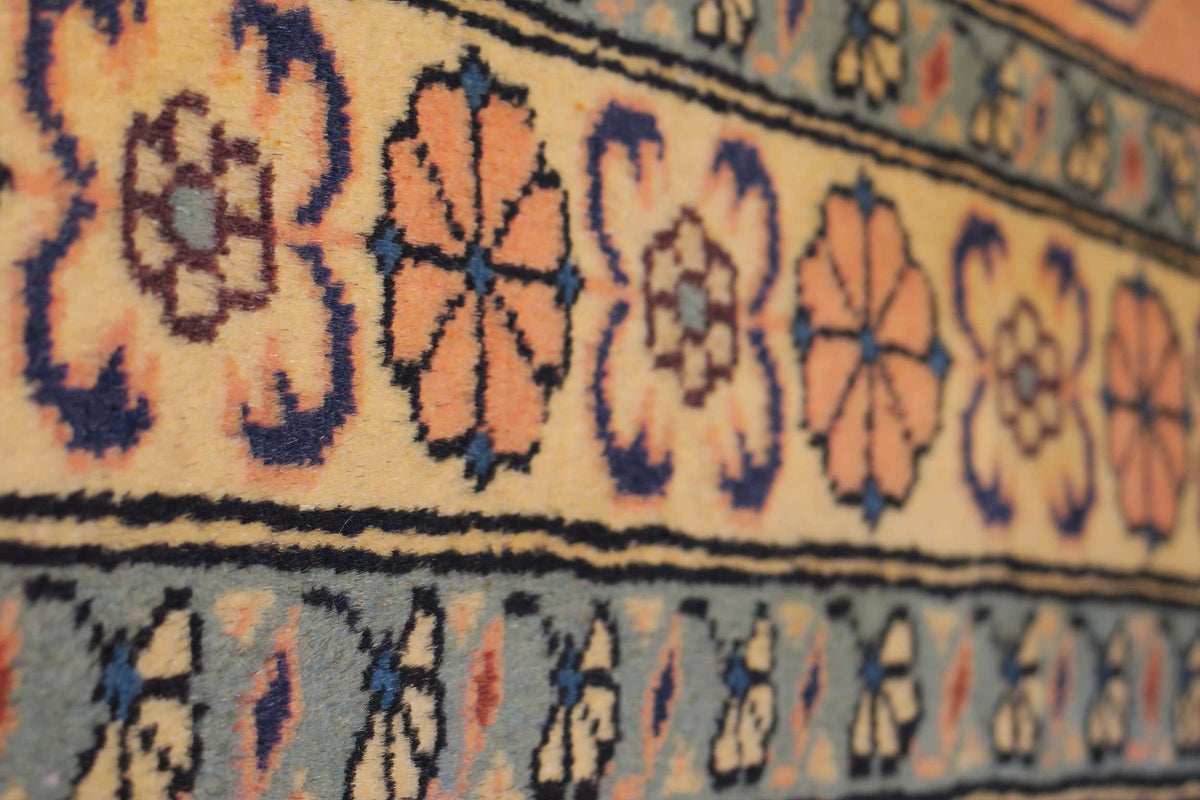 3' 4" x 4' 10" Vintage Ardabil Rug