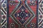 3'1'' x 10'2'' Persian Hamadan Runner