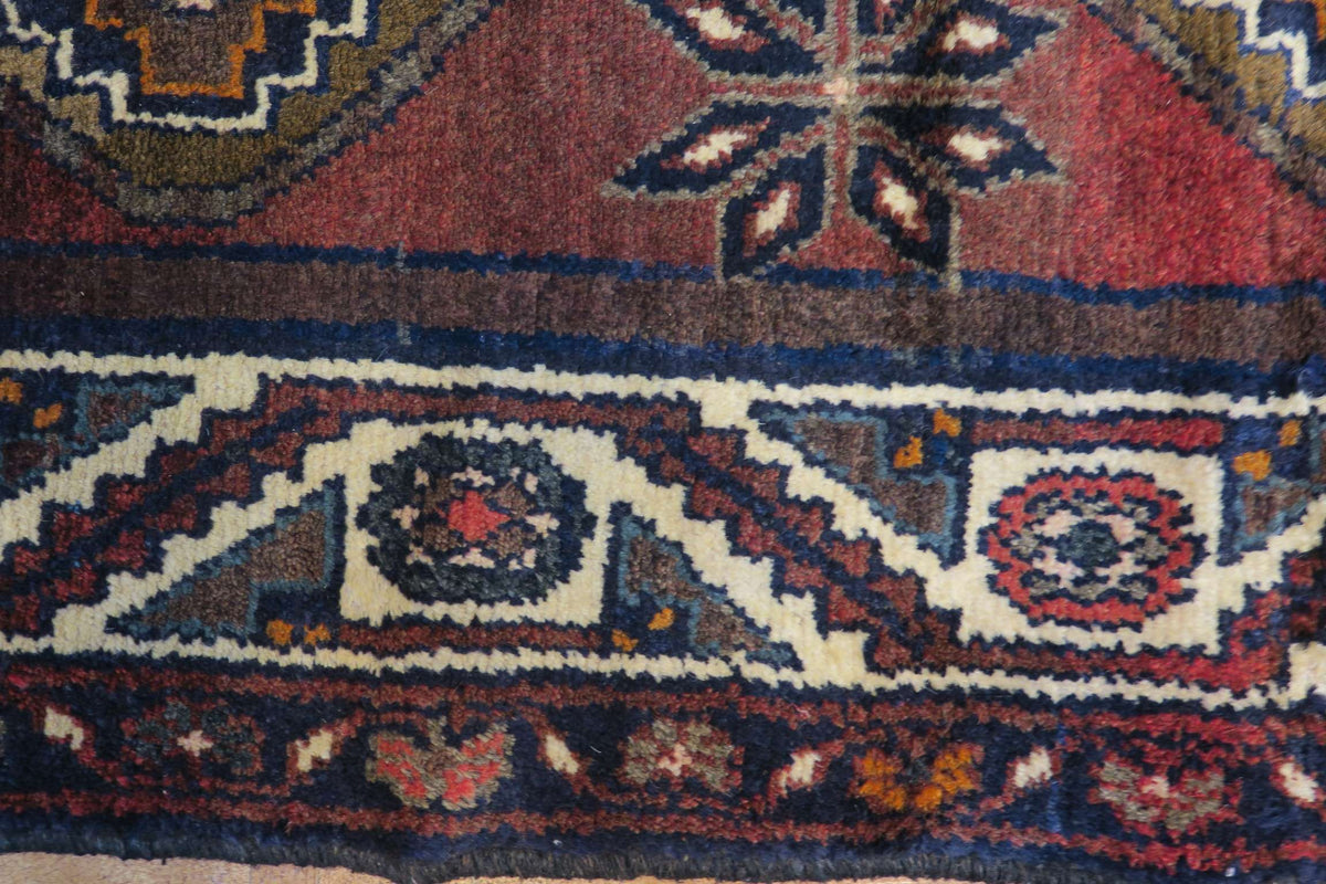 3'1'' x 10'2'' Persian Hamadan Runner