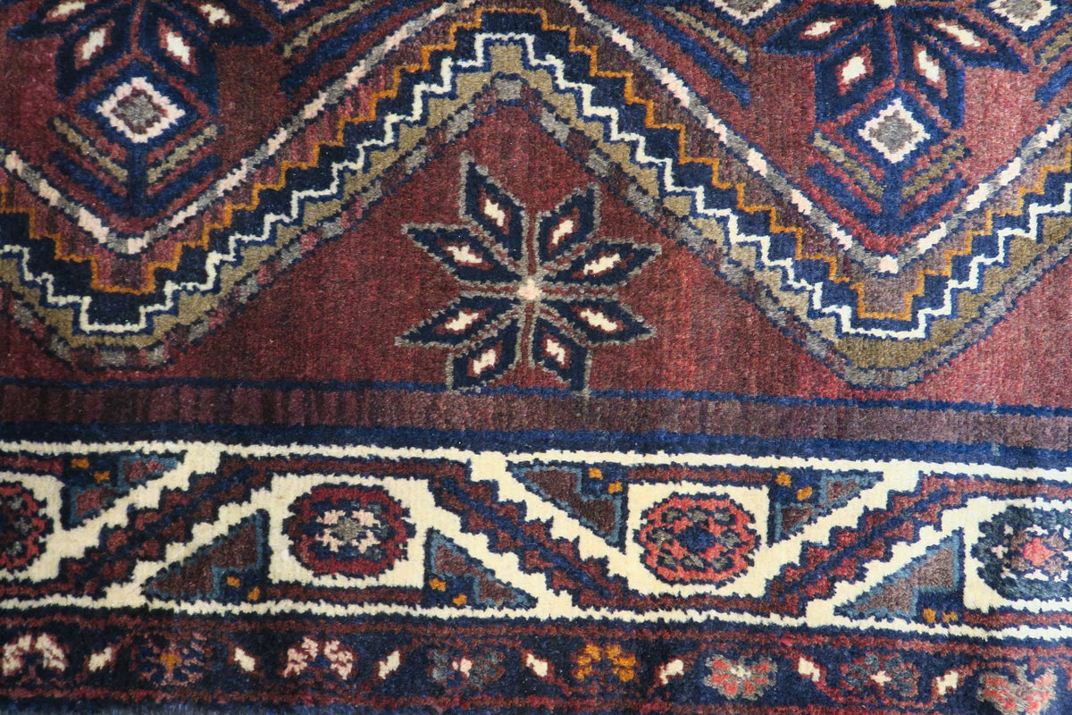 3'1'' x 10'2'' Persian Hamadan Runner