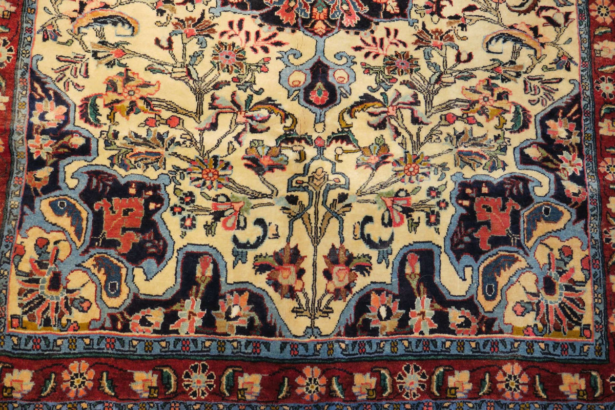 3' 4" x 4' 7" Persian Bijar Rug