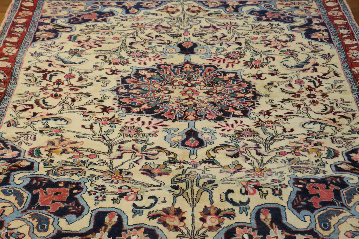 3' 4" x 4' 7" Persian Bijar Rug