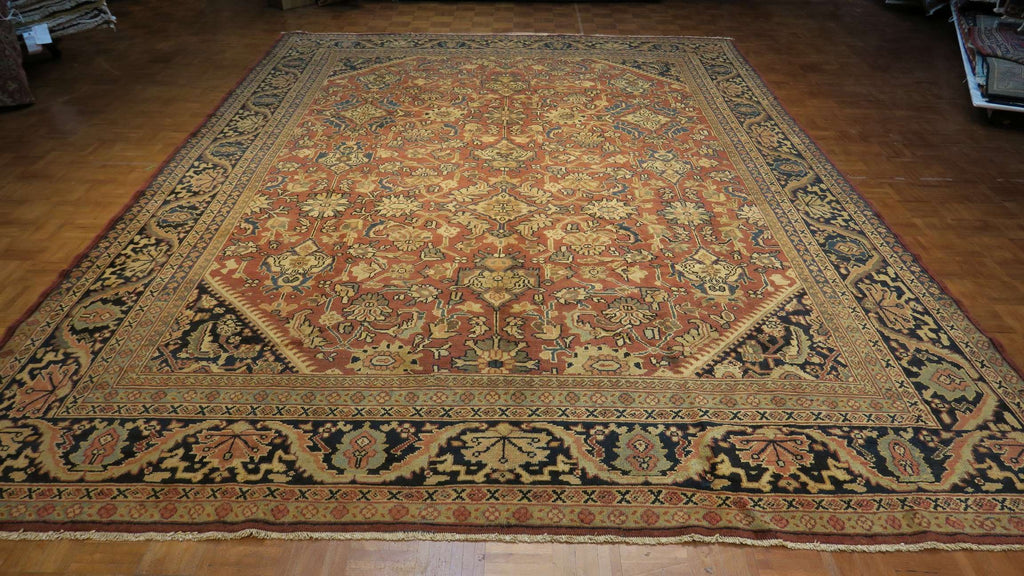 10' 0" x 13' 6" Persian Mushkabad Rug