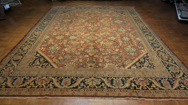 10' 0" x 13' 6" Persian Mushkabad Rug