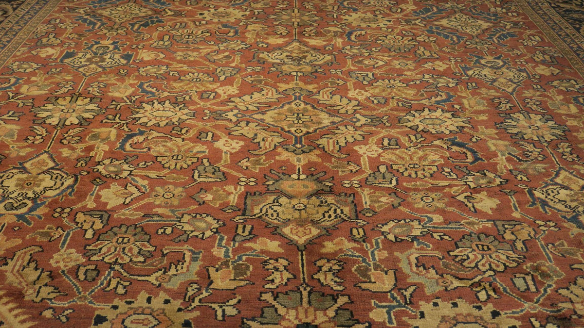 10' 0" x 13' 6" Persian Mushkabad Rug