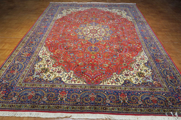 8' 4" x 12' 1" Persian Tabriz Rug
