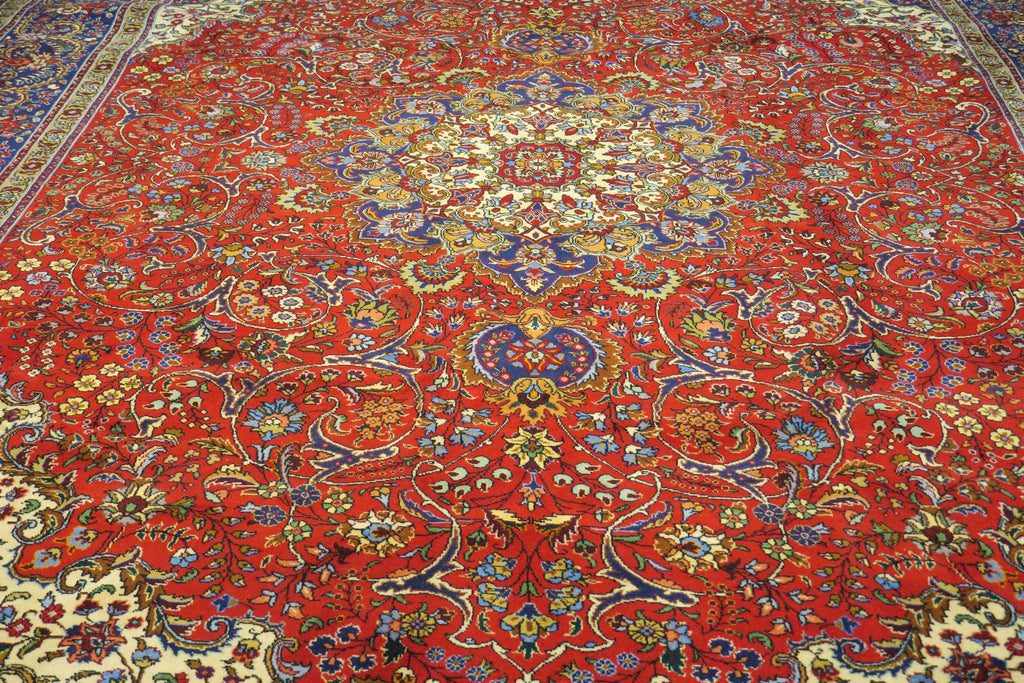 8' 4" x 12' 1" Persian Tabriz Rug