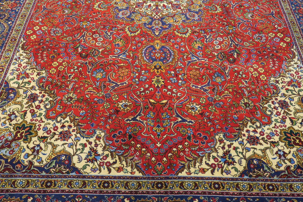 8' 4" x 12' 1" Persian Tabriz Rug