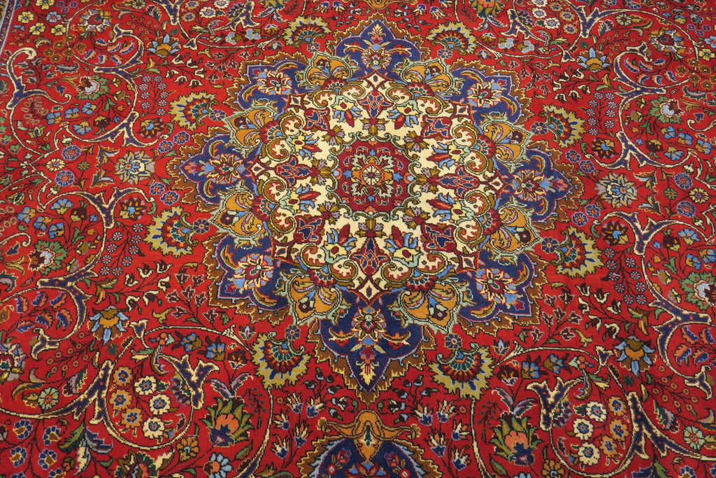 8' 4" x 12' 1" Persian Tabriz Rug