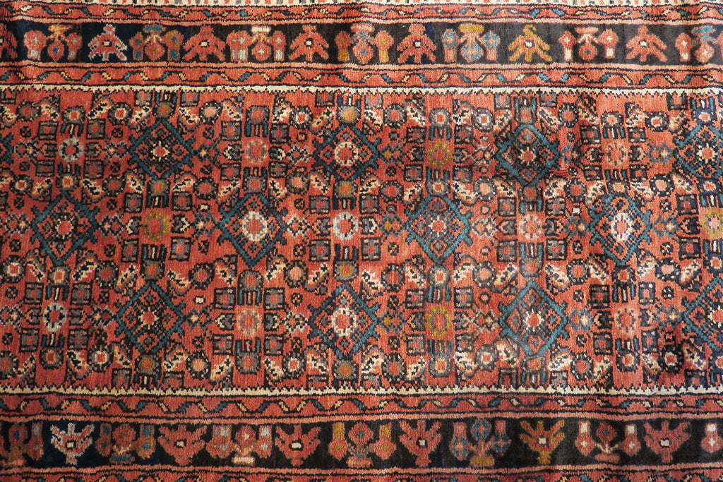 2'7'' x 11'1'' Persian Hamadan Runner