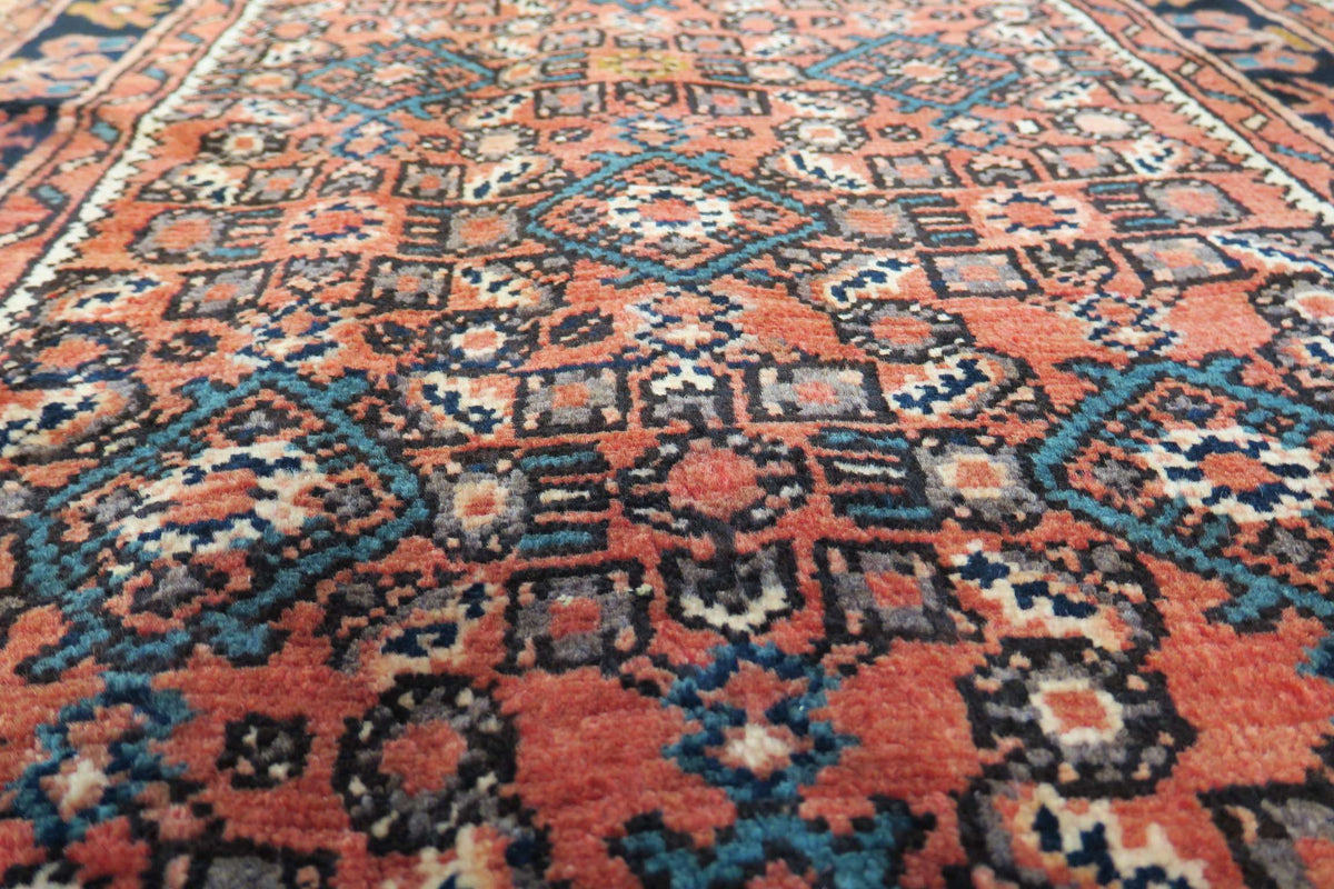 2'7'' x 11'1'' Persian Hamadan Runner