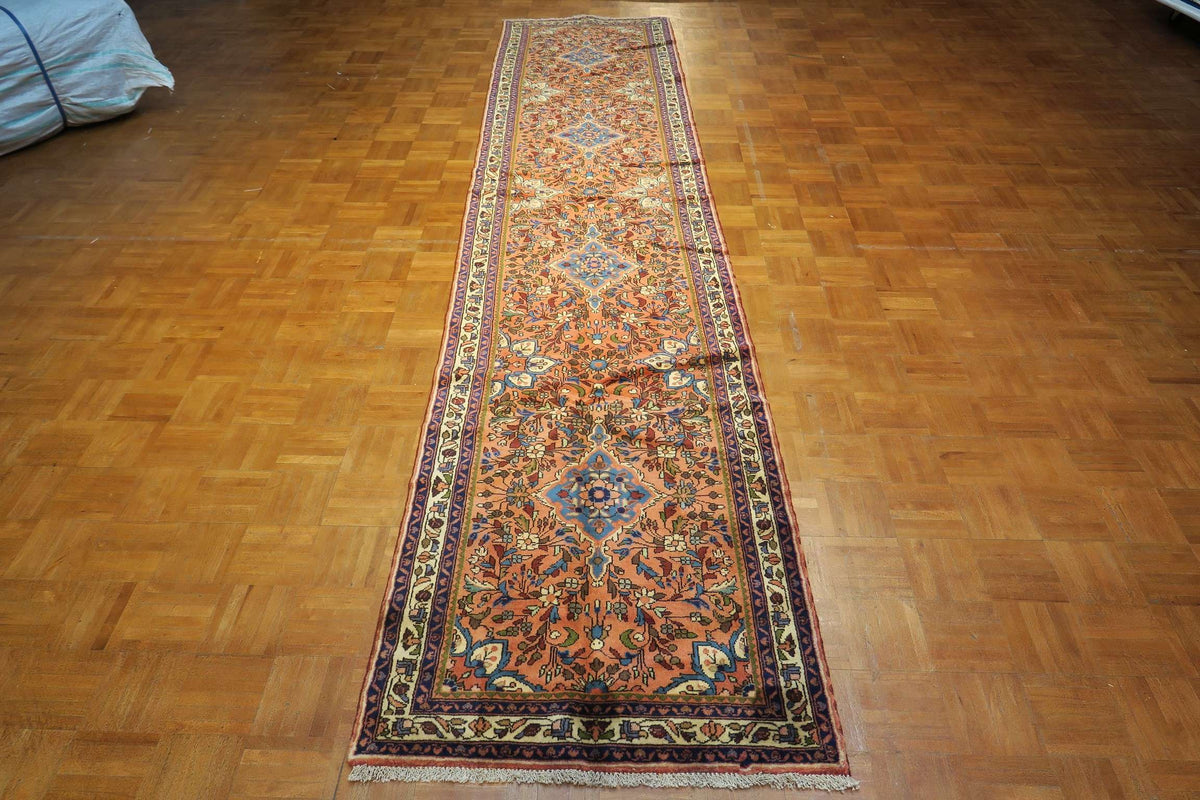 2' 8" x 12' 4" Persian Hamadan Runner