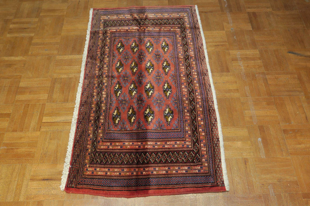 3' 7" x 2' 0" Persian Turkeman Rug