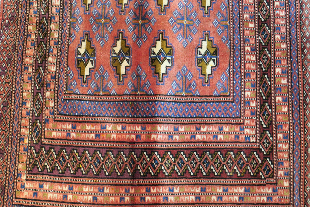 3' 7" x 2' 0" Persian Turkeman Rug