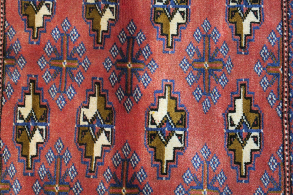 3' 7" x 2' 0" Persian Turkeman Rug
