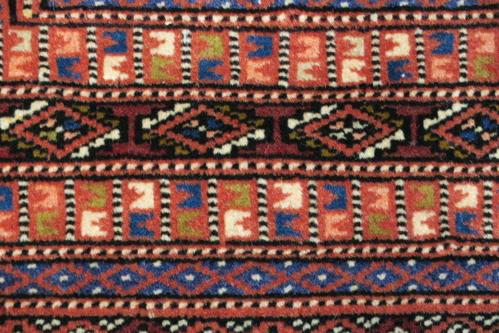 3' 7" x 2' 0" Persian Turkeman Rug