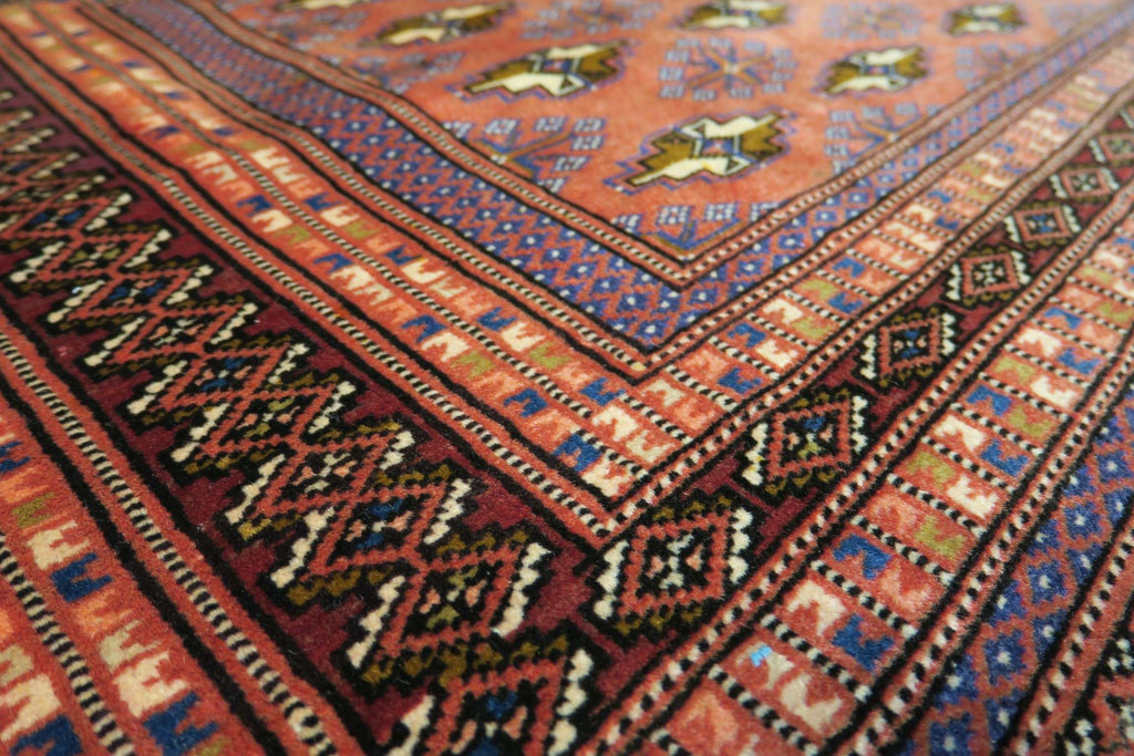 3' 7" x 2' 0" Persian Turkeman Rug