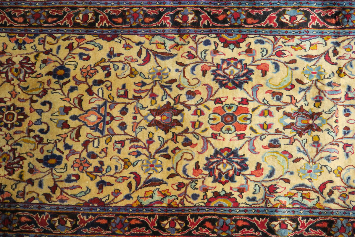 2'8'' x 13'2'' Persian Sarouk Runner