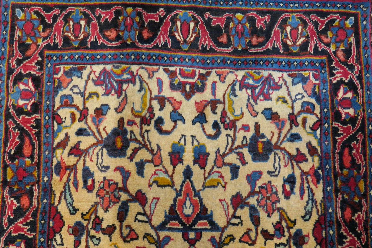 2'8'' x 13'2'' Persian Sarouk Runner