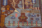 2' 5" x 4' 6" Vintage Baluch Rug