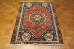 3' 1" x 4' 7" Persian Abadeh Rug