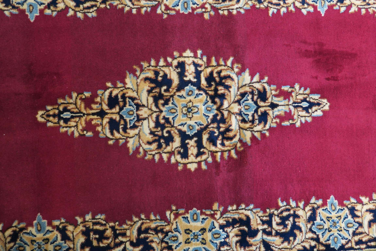 3'2'' x 12'9'' Persian Kerman Runner