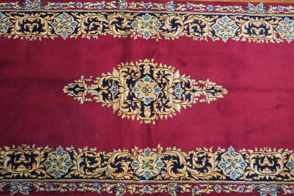 3'2'' x 12'9'' Persian Kerman Runner