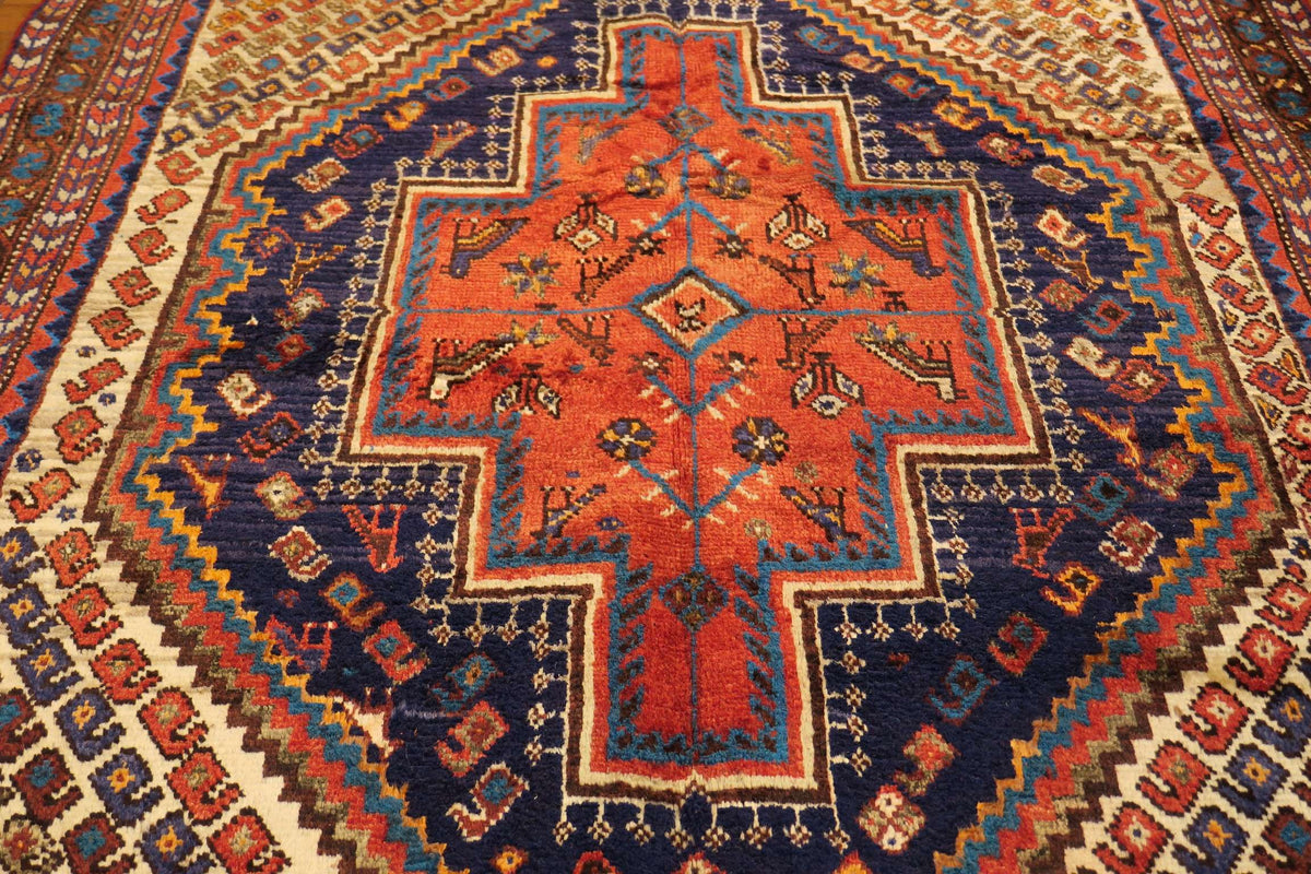 3' 7" x 4' 9" Persian Sirjan Rug