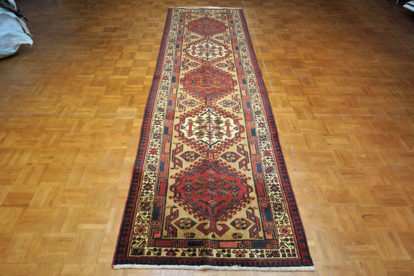 3' 2" x 11' 2" Persian Ardabil Runner