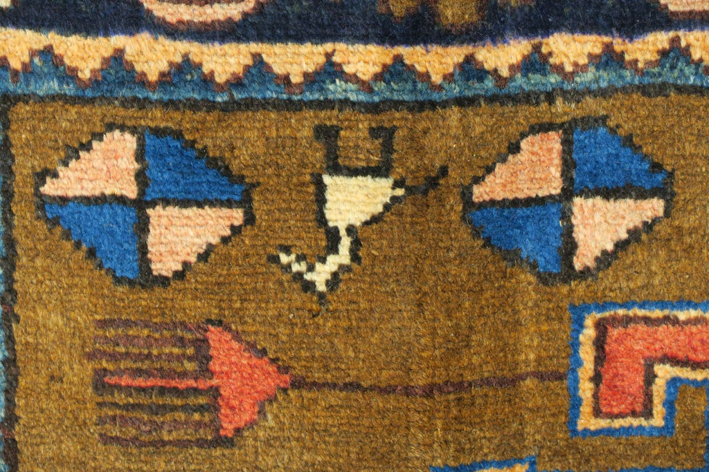 3' 4" x 6' 6" Persian Bakhtiar Rug
