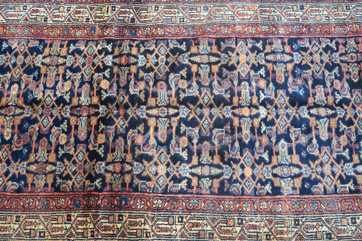 3'4'' x 13'7'' Persian Hamadan Runner