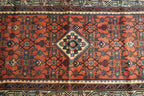 2'9'' x 9'7'' Persian Hamadan Runner