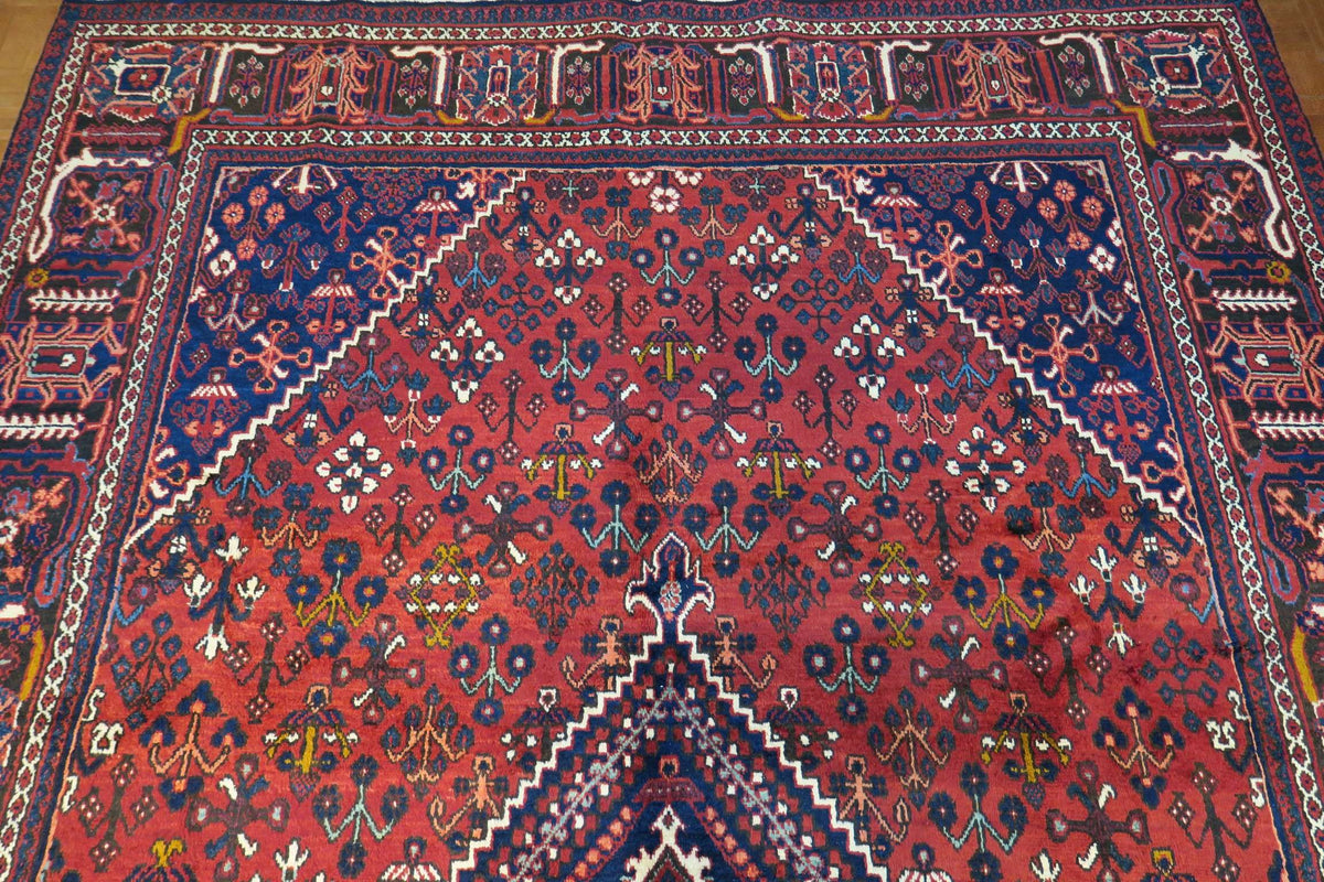 7' 3" x 10' 9" Vintage Joshaghan Rug