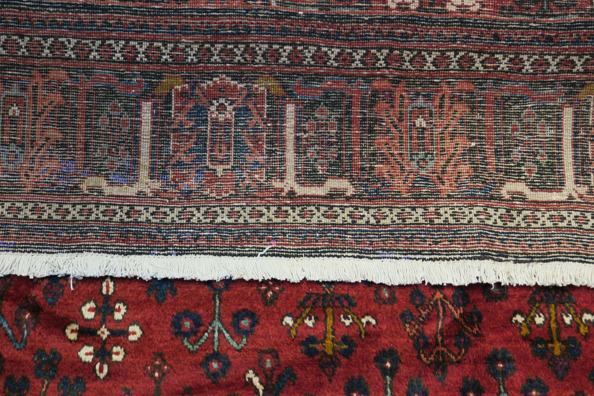 7' 3" x 10' 9" Vintage Joshaghan Rug