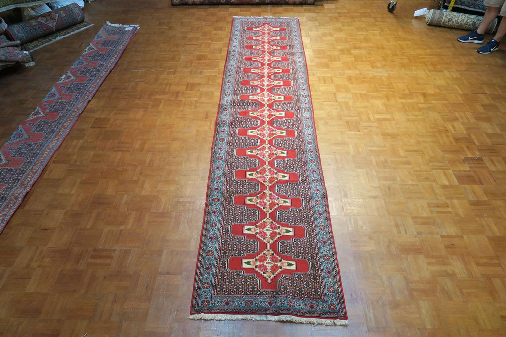 2' 8" x 13' 2" Persian Sanandaj Runner
