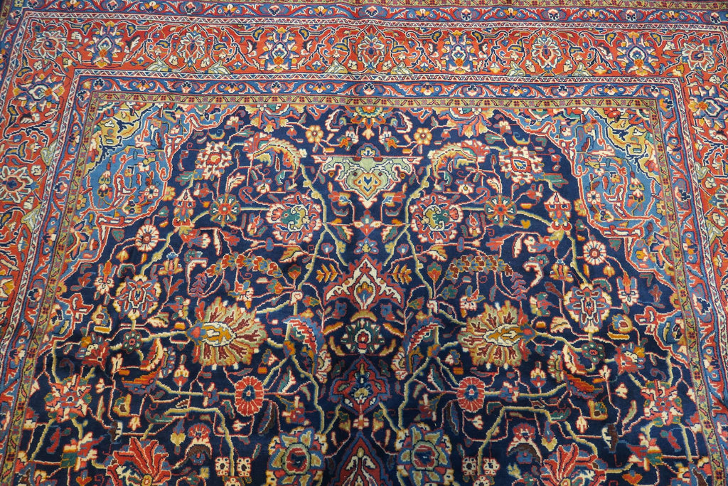 6' 9" x 10' 5" Persian Sarouk Rug