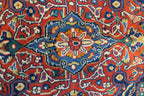 6' 9" x 10' 5" Persian Sarouk Rug