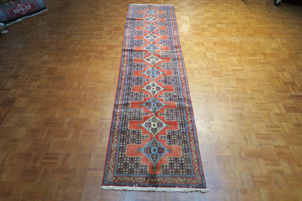 3' 1" x 12' 7" Persian Sanandaj Runner