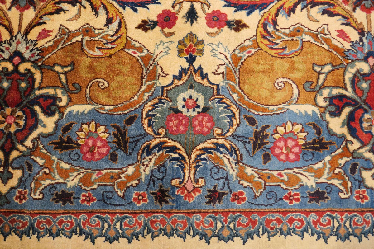 8' 0" x 10' 9" Persian Kashmar Rug