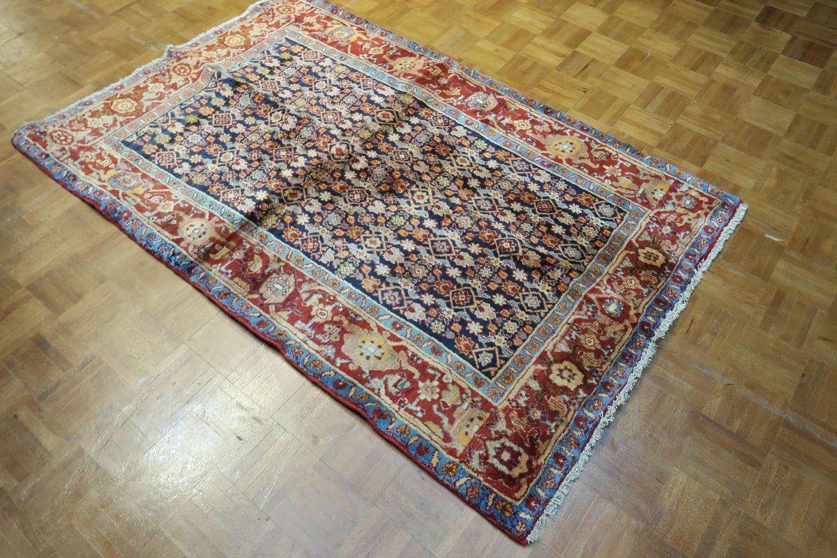 3' 10" x 6' 2" Persian Bijar Rug