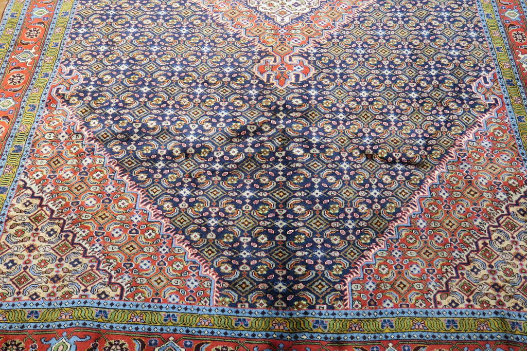 6' 7" x 9' 7" Persian Ardabil Rug