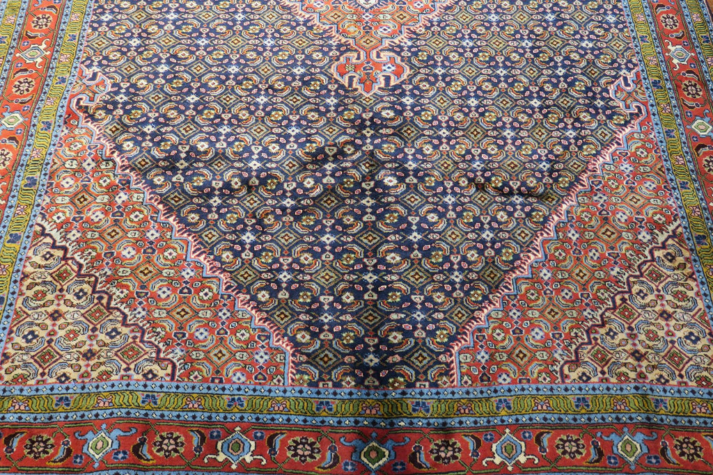 6' 7" x 9' 7" Persian Ardabil Rug
