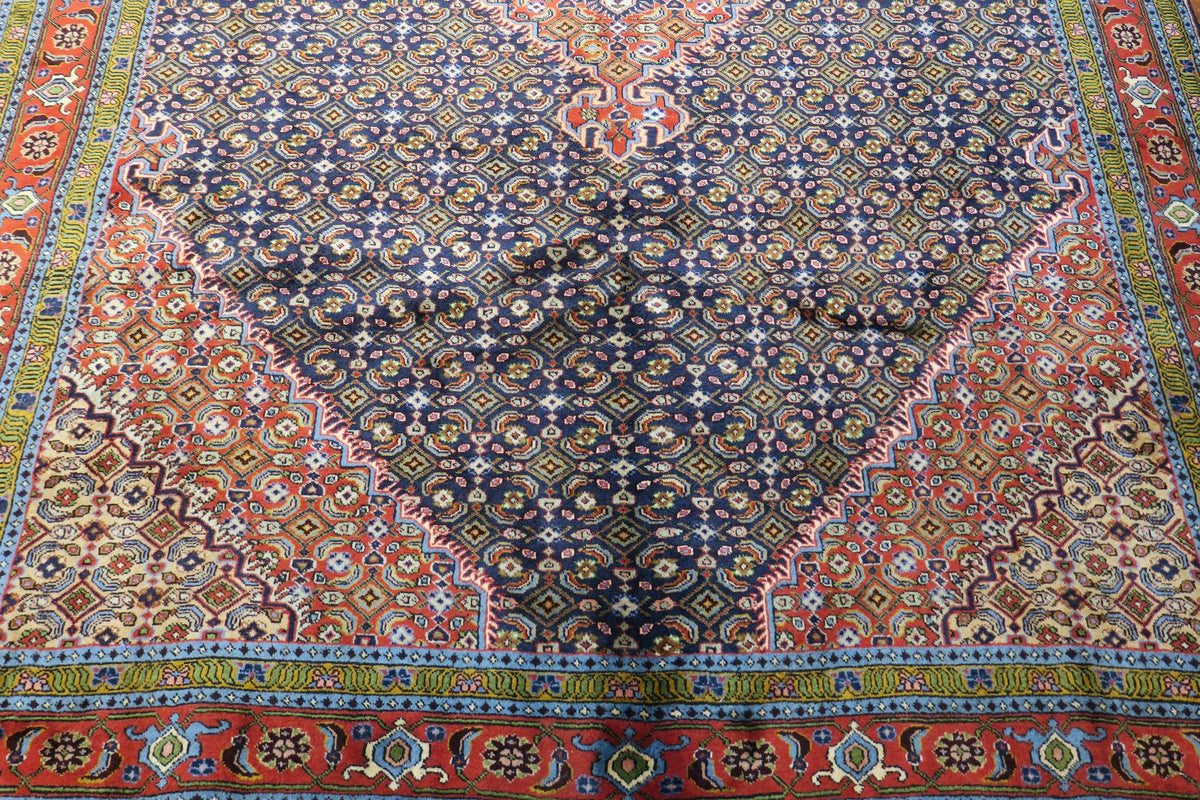 6' 7" x 9' 7" Persian Ardabil Rug