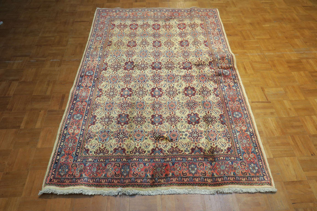 4' 6" x 6' 6" Persian Shahrbaft Rug