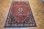 4' 4" x 7' 0" Persian Hamadan Rug