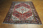 5' 1" x 6' 8" Persian Hamadan Rug