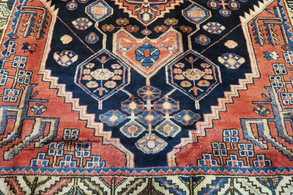 4' 4" x 7' 0" Persian Hamadan Rug