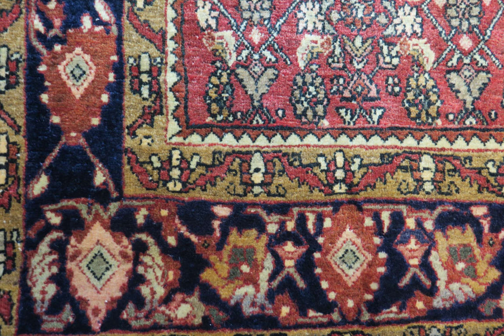 4' 6" x 7' 1" Persian Zanjan Rug